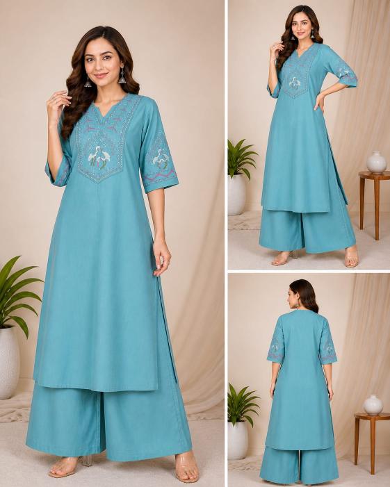 Rangriti A line coord set wholesale casual clothing